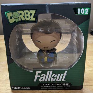Funko Dorbz Fallout Lone Wanderer 102 Bethesda Vinyl Toys Collectible